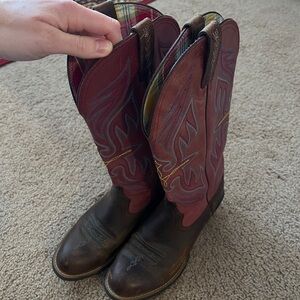 Ariat Pink Cowgirl Boots